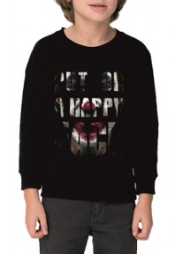 Детска ватирана блуза с дълъг ръкав JOKER - PUT ON A HAPPY FACE II